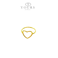 ( 8 )  Yours Jewel Emas 916 Cincin Love