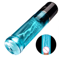OMYSKY 6-Frequency Water Spa 6-Mode Sucking Penis Enlargement Pump Sex Toys