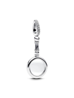 จี้ชาร์ม Loupe sterling silver dangle