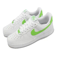 【Nike】休閒鞋 Wmns Air Force 1 07 女鞋 白 綠 皮革 低筒 AF1 DD8959-112-22CM=女US5