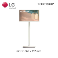 LG 27吋StanbyME閨蜜機可移動觸控螢幕螢幕(27ART10AKPL)