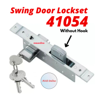 Aluminium Sliding Door Hook Lock With Single or Double Cylinder / Swing Door Dead Lock 41054 / 41055
