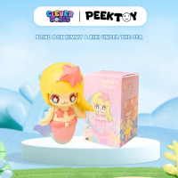 Blind Box Hộp Mù 52TOYs Kimmy & Miki Under The Sea, Quà Tặng Hộp Bí Mật, Mô Hình Búp Bê Mini Clever 