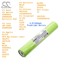 Cameron Sino5000mAhFlashlight Batteryfor Streamlight SL-20X SL20 SL20S SL20X 20X1701 ML500 ML5000 N38AF001A RX1019 Mini Stinger
