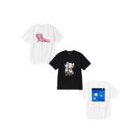 【UNIQLO】Uniqlo x Kaws 印花短袖 白粉/黑色/白藍 341-467774/775/525