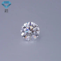 0.5ct&amp;5mm Lab Grown Diamond DEF Super White VS Clarity Round Brilliant Cut Diamond XIAN Gems Factory Directsale Gemstone