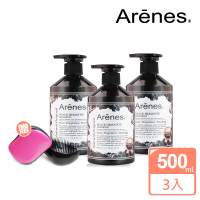【Arenes】能量黑曜石蓬鬆豐盈洗髮組(500mlx3入)