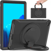 Case for Samsung Galaxy Tab A 10.1 S6 Lite A7 Shockproof Rotating Handle Grip Cover for S5E S6 A8 10.5" S7 S8 Protection Shell