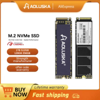 AOLUSKA 512GB SSD NVME M2 1TB 128GB 256GB Solid State Drive PCIe High Speed 2240MBs 2280 Internal Hard Disk For Desktop Laptop