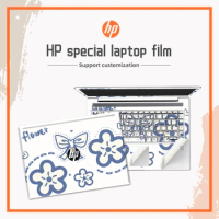 Laptop Skins Sticker Flower Cover Skins INS Vinyl Stickers Keyboard Stickers Case for HP Pavilion14 dy/15dw/16 wf Decorate Decal