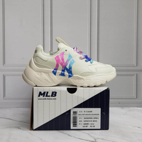 MLB Chunky Shoes A Gradation/MLB Glow in the Dark Shoes/Womens Sneakers/MLB