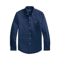 Polo Ralph Lauren Slim Fit Oxford Shirt Cruise Navy XL Blue
