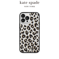 【KATE SPADE】iPhone 14 Pro 精品手機殼 性感豹紋(保護殼/手機套)
