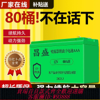 【公司貨 最低價】電動噴霧器12v鋰電池農用電動打藥機風筒正品18650鋰電池音響照明