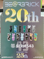 【頂好玩具部落 】全新正品現貨 BE@RBRICK 庫柏力克熊 43代 100% 代數熊 盲盒 盒抽
