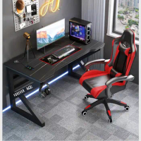 Luxury Rock Slab Computer Desks Desktop Home Bedroom Office Desk Live Gaming Table and Chair Set Gaming Table Office Furniture