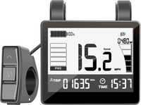 eBike Display for BAFANG BBS01B BBS02B BBSHD eBike Conversion Kit Ebike Computer with 5 Level PAS UA