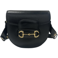 GUCCI 牛皮 MINI1995斜背包 黑色