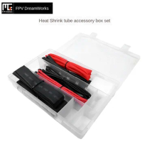 FPV DreamWorks Heat Shrinkable Tube 1.5-18mm Assembly Accessories Storage Box Parts Box with Line and Box Model Crossing Machine