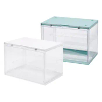 Display Case For Collectibles Assemble Clear Acrylic Box Protection Showcase For Action Figures Clear Storage for Figures