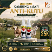 Obat Pembasmi Kutu Ternak Domba Sapi Kambing 100ml