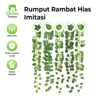 Daun Rambat Palsu Sulur 2m Srigading Ivy Anggur Semangka Mangkok Dekorasi Hijang Monstera