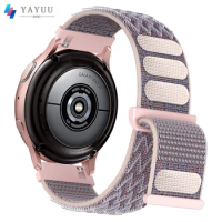 20mm Nylon Replacement Strap for Samsung Galaxy Watch 4/Galaxy Watch 5 40mm 44mm/5 Pro/Active 2 40mm 44mm/Huawei Watch GT2 42mm