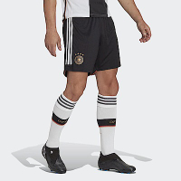 Adidas DFB H SHO [HJ9605] 男 足球 短褲 球褲 德國國家隊 世足賽 世界盃 黑