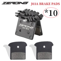 J03A Bike Brake Pads Resin Metal Cooling for XT SLX XTR M785 M675 M6000 M7000 M8000 M9000 Heat Dissipation SHIMANO Brake Pad