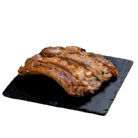 【老爸ㄟ廚房】BBQ吮指青檸香蒜豬肋排3包組(400g±3% 年菜)