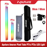 Aputure Amaran PT1c PT2c Tube Lights LED Pixel Tube Stick Light Magnetic Attraction Light Video Studio Photography Lighting