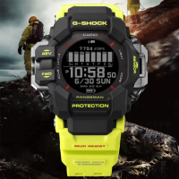 【CASIO 卡西歐】G-SHOCK MASTER of G系列 多功能電子腕錶 母親節 禮物 推薦(GPR-H1000RY-1A9)