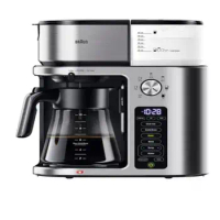 MultiServe Plus 10-Cup Drip Coffee Maker Hot Cold Brew Hot Water Tea KF9370SI Fast Brew 7 Brew Sizes Pod-Free System Auto