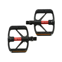 TWITTER Non-Slip Bike Pedals Platform Bicycle Flat Alloy Road Pedals Sealed-bearing Pedal for Road MTB Fixie Bikes mtb pedal2022