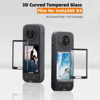 Temperd Glass Film Hard Screen Protector Cover For Insta360 X4 Action Camera Film Protective Accessories