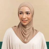 Lozy Hijab - Slip Lite Instan (Hijab Instan Bandana Sport Olahraga Bahan Jersey dan Rayon Anti Gerah