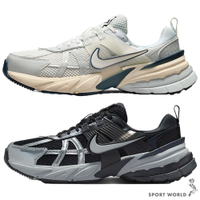 Nike 休閒鞋 女鞋 V2K RUN 銀藍粉/銀黑【運動世界】FD0736-004/FD0736-005