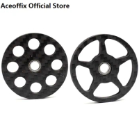 Aceoffix Carbon Easy Wheels for Brompton 3SIXTY 360 Folding Bike Bearing With Ti Bolt EZ wheel 15g