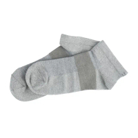 【Ustini】5双裝 排靜電有機棉襪-短襪-天然有機棉-吸濕-抗菌-竹炭(銀纖維排靜電機能襪UAS0001)
