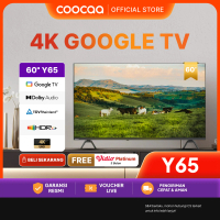 COOCAA TV 60 Inch 4K Google TV 60Y65 Layar HDR 10 Chameleon Extreme 2.0 Flicker Free Low Blue Light 