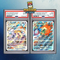 Connecting Art Sequential Mewtwo VSTAR Charizard VSTAR PSA 8 Pokemon English TCG