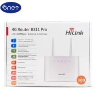 4G B311 pro Sim Card Wifi Router 300Mbps CPE ROUTER Support Wifi Sharing