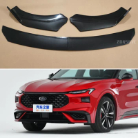 Use For Ford Evos 2022--2024 Year Front Bumper Lip Splitter Spoiler Body Kit Accessories