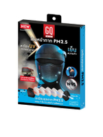โม่งหน้ากาก PM2.5 GQMax™ Biker Mask (Premium)  รุ่น 170-222484 สีดำ ไซส์ Free Size