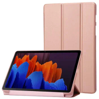 Silicone Shockproof Case for Samsung Galaxy Tab S8 SM-X700 X706 S7 SM-T870 T875 T876 11" Smart Flip Cover