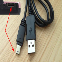 USB Data Cable Camera Data Pictures Video Sync Transfer Cables for Casio Exilim EX-S10 EX-S12 EX-Z80 EX-TR200/150 ZR300/1200