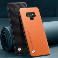 Luxury PU Leather Case For Samsung Galaxy Note 9 Back Cover Silicone Protection Phone Case For Samsung Note 8 Note8 Note9 Coque
