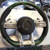 For Mercedes Benz W463W464G350G500G55G63b180 b200s300 s320 s350 s400 s500 gla glb glc gle glk300AMG carbon fiber steering wheel
