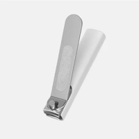 Xiaomi Mijia Stainless Steel Nail Clippers with Anti-splash Cover Trimmer Pedicure Care Nail Clippers Professional File Nail