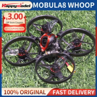 Happymodel Mobula8 Mobula 8 1-2S 85mm Micro FPV Whoop Quadcopter Drone ELRS/FRSLY Receiver X12 AIO Caddx Ant Brushless Motor New